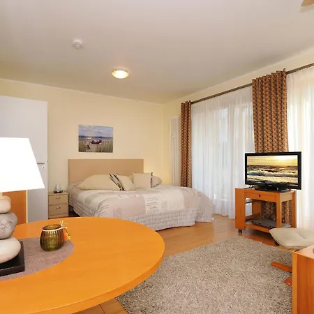 Apartment Kaiservillen - 1-raum-ferienwohnung Mit Terrasse D103 Ostseebad Heringsdorf